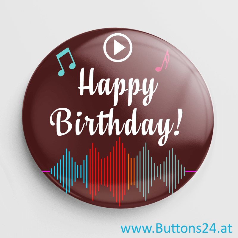 Happy Birthday Buttons