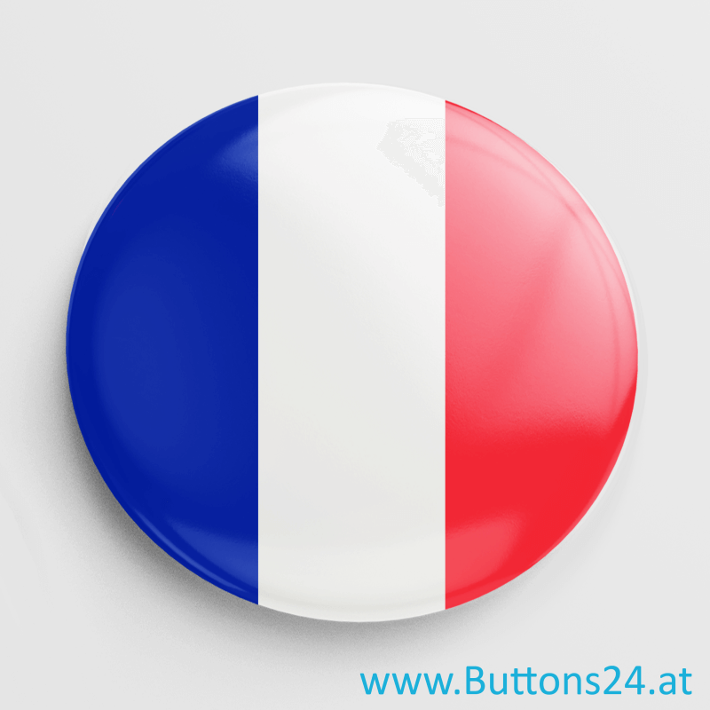 Frankreich Buttons bestellen