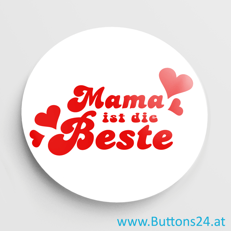 Muttertags Anstecker Buttons