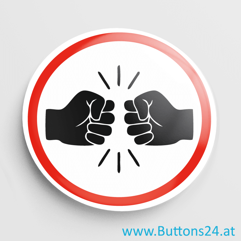 Covid 19 Corona No Handshake Buttons No to Corona