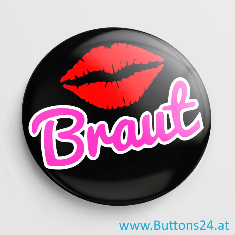 Braut Buttons Anstecker JGA Poltern kaufen