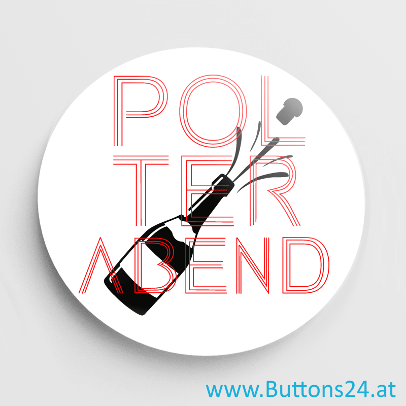 JGA Polter-Ansteck Buttons selber machen